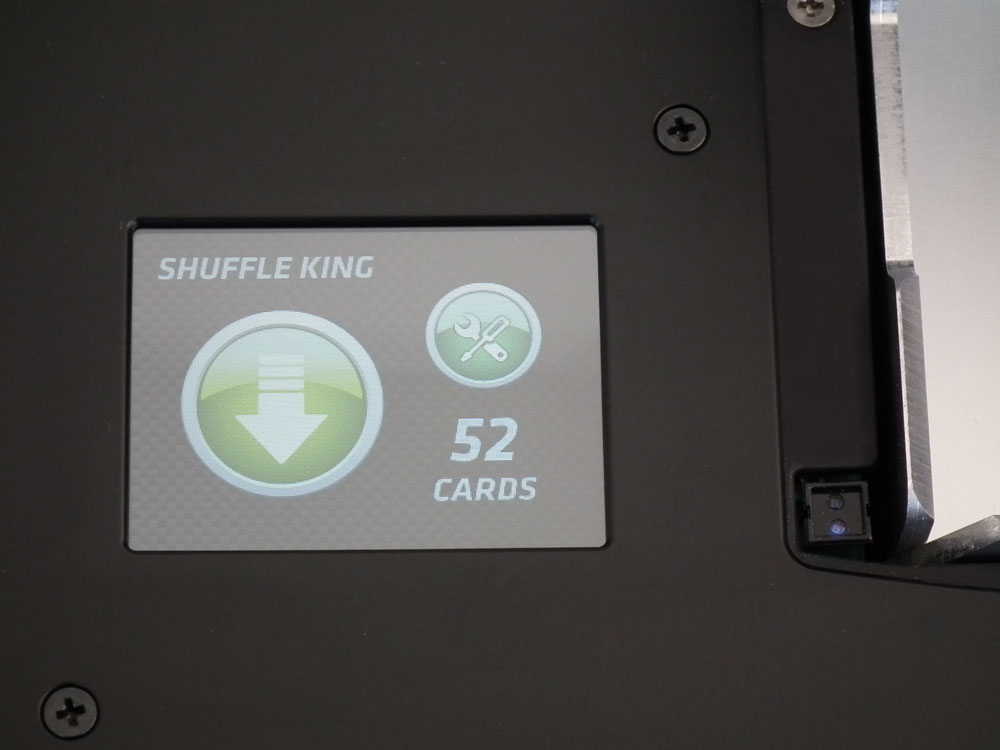 Shuffle King – untergeleuchtete Drucktasten